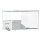 Maxbell Turtle Tank Terrapin Box Hatching Area Hideout Turtle Habitat Pets Accessory Without Filter
