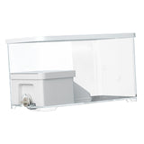 Maxbell Turtle Tank Terrapin Box Hatching Area Hideout Turtle Habitat Pets Accessory Without Filter