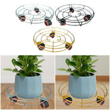 Maxbell Plant Dolly with Casters Plant Dolly for Garden Patio Planter Indoor Outdoor Silver