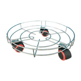 Maxbell Plant Dolly with Casters Plant Dolly for Garden Patio Planter Indoor Outdoor Silver