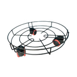 Maxbell Plant Dolly with Casters Plant Dolly for Garden Patio Planter Indoor Outdoor Black