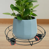 Maxbell Plant Dolly with Casters Plant Dolly for Garden Patio Planter Indoor Outdoor Black