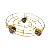 Maxbell Plant Dolly with Casters Plant Dolly for Garden Patio Planter Indoor Outdoor Gold