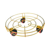 Maxbell Plant Dolly with Casters Plant Dolly for Garden Patio Planter Indoor Outdoor Gold