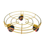 Maxbell Plant Dolly with Casters Plant Dolly for Garden Patio Planter Indoor Outdoor Gold