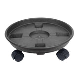Maxbell Plant Saucer Rolling Plant Stand with Wheels Multipurpose for Indoor Outdoor 40cm