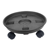 Maxbell Plant Saucer Rolling Plant Stand with Wheels Multipurpose for Indoor Outdoor 40cm