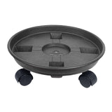 Maxbell Plant Saucer Rolling Plant Stand with Wheels Multipurpose for Indoor Outdoor 40cm