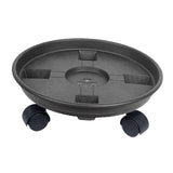 Maxbell Plant Saucer Rolling Plant Stand with Wheels Multipurpose for Indoor Outdoor 40cm