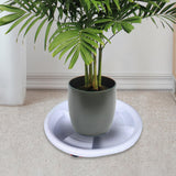 Maxbell Plant Saucer Rolling Plant Stand Base with Wheels for Patio Garden Accessory Outer Dia 40cm