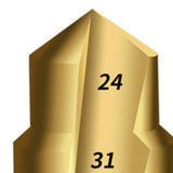 Maxbell Countersunk Drill Bit for Ppr Pipe Repair Sturdy Multifunctional Alloy Steel 24 31