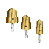 Maxbell Countersunk Drill Bit for Ppr Pipe Repair Sturdy Multifunctional Alloy Steel 24 31