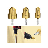 Maxbell Countersunk Drill Bit for Ppr Pipe Repair Sturdy Multifunctional Alloy Steel 24 31