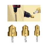 Maxbell Countersunk Drill Bit for Ppr Pipe Repair Sturdy Multifunctional Alloy Steel 24 31