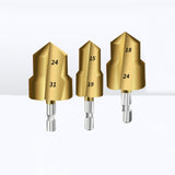 Maxbell Countersunk Drill Bit for Ppr Pipe Repair Sturdy Multifunctional Alloy Steel 24 31