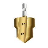Maxbell Countersunk Drill Bit for Ppr Pipe Repair Sturdy Multifunctional Alloy Steel 24 31
