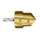 Maxbell Countersunk Drill Bit for Ppr Pipe Repair Sturdy Multifunctional Alloy Steel 24 31