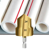 Maxbell Countersunk Drill Bit for Ppr Pipe Repair Sturdy Multifunctional Alloy Steel 24 31