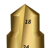 Maxbell Countersunk Drill Bit for Ppr Pipe Repair Sturdy Multifunctional Alloy Steel 18 24