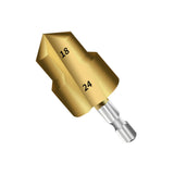 Maxbell Countersunk Drill Bit for Ppr Pipe Repair Sturdy Multifunctional Alloy Steel 18 24