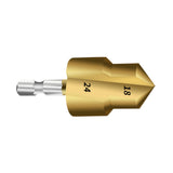 Maxbell Countersunk Drill Bit for Ppr Pipe Repair Sturdy Multifunctional Alloy Steel 18 24