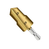 Maxbell Countersunk Drill Bit for Ppr Pipe Repair Sturdy Multifunctional Alloy Steel 15 19
