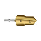 Maxbell Countersunk Drill Bit for Ppr Pipe Repair Sturdy Multifunctional Alloy Steel 15 19