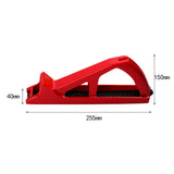 Maxbell Sculpture Craft Ceramic Clay Tool Professional Versatile Manual Edge Trimmer Red