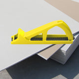 Maxbell Sculpture Craft Ceramic Clay Tool Professional Versatile Manual Edge Trimmer Yellow