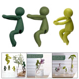 Maxbell Plant Support Creative Garden Decoration Sturdy Plant Accessories for Stems Dark Green