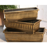 Maxbell Thickened Flower Pot Vegetable Planting Box Portable for Yard Home Farmhouse