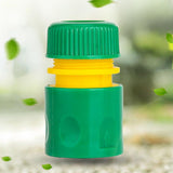 Maxbell 1/2inch Garden Hose Quick Connector Sturdy for Gardening Lawn Plant Watering Green and Yellow