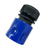 Maxbell 1/2inch Garden Hose Quick Connector Sturdy for Gardening Lawn Plant Watering Blue and Black