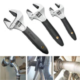 Maxbell Adjustable Ratcheting Wrench Compact Heavy Duty Spanner for Gaps Bolts Tubes 12 Inch