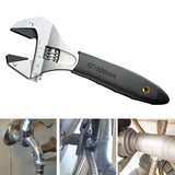 Maxbell Adjustable Ratcheting Wrench Compact Heavy Duty Spanner for Gaps Bolts Tubes 12 Inch