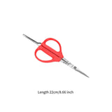 Maxbell Garden Scissors with Tweezers Picking up Pruning Fruit Picking Pruner Shears