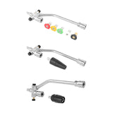 Maxbell Dual-connector Accessory 1/4inch Quick Connect for Lawn Maintenance Car Wash with 5 Color Nozzle