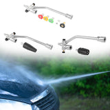 Maxbell Dual-connector Accessory 1/4inch Quick Connect for Lawn Maintenance Car Wash with 5 Color Nozzle