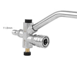 Maxbell Dual-connector Accessory 1/4inch Quick Connect for Lawn Maintenance Car Wash with 5 Color Nozzle