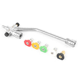Maxbell Dual-connector Accessory 1/4inch Quick Connect for Lawn Maintenance Car Wash with 5 Color Nozzle