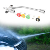 Maxbell Dual-connector Accessory 1/4inch Quick Connect for Lawn Maintenance Car Wash with 5 Color Nozzle