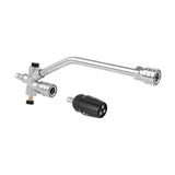 Maxbell Dual-connector Accessory 1/4inch Quick Connect for Lawn Maintenance Car Wash with 3 in 1 Nozzle