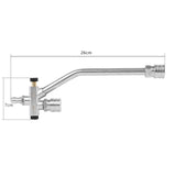 Maxbell Dual-connector Accessory 1/4inch Quick Connect for Lawn Maintenance Car Wash with 3 in 1 Nozzle