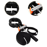 Maxbell 90 Degree Band Clamp Picture Frame Clamp Tool for Woodworkings Picture Frame Strap Length 10m