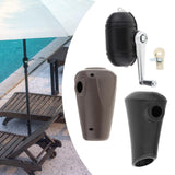 Maxbell Outside Umbrella Accessory Roman Umbrella Supplies for Courtyard Beach Crank Handle