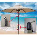Maxbell Outside Umbrella Accessory Roman Umbrella Supplies for Courtyard Beach Crank Handle