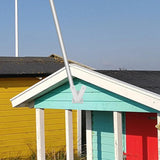 Maxbell Flag Pole Holder Tapestry Stand Metal Flag Mount for in Ground Patio Outdoor