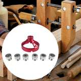 Maxbell Drill Bit Guide Jig Punching Tool Tool Home Drill Guide Punch Locator Chucks Red