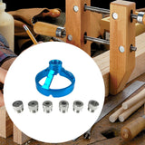 Maxbell Drill Bit Guide Jig Punching Tool Tool Home Drill Guide Punch Locator Chucks Blue
