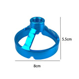Maxbell Drill Bit Guide Jig Punching Tool Tool Home Drill Guide Punch Locator Chucks Blue